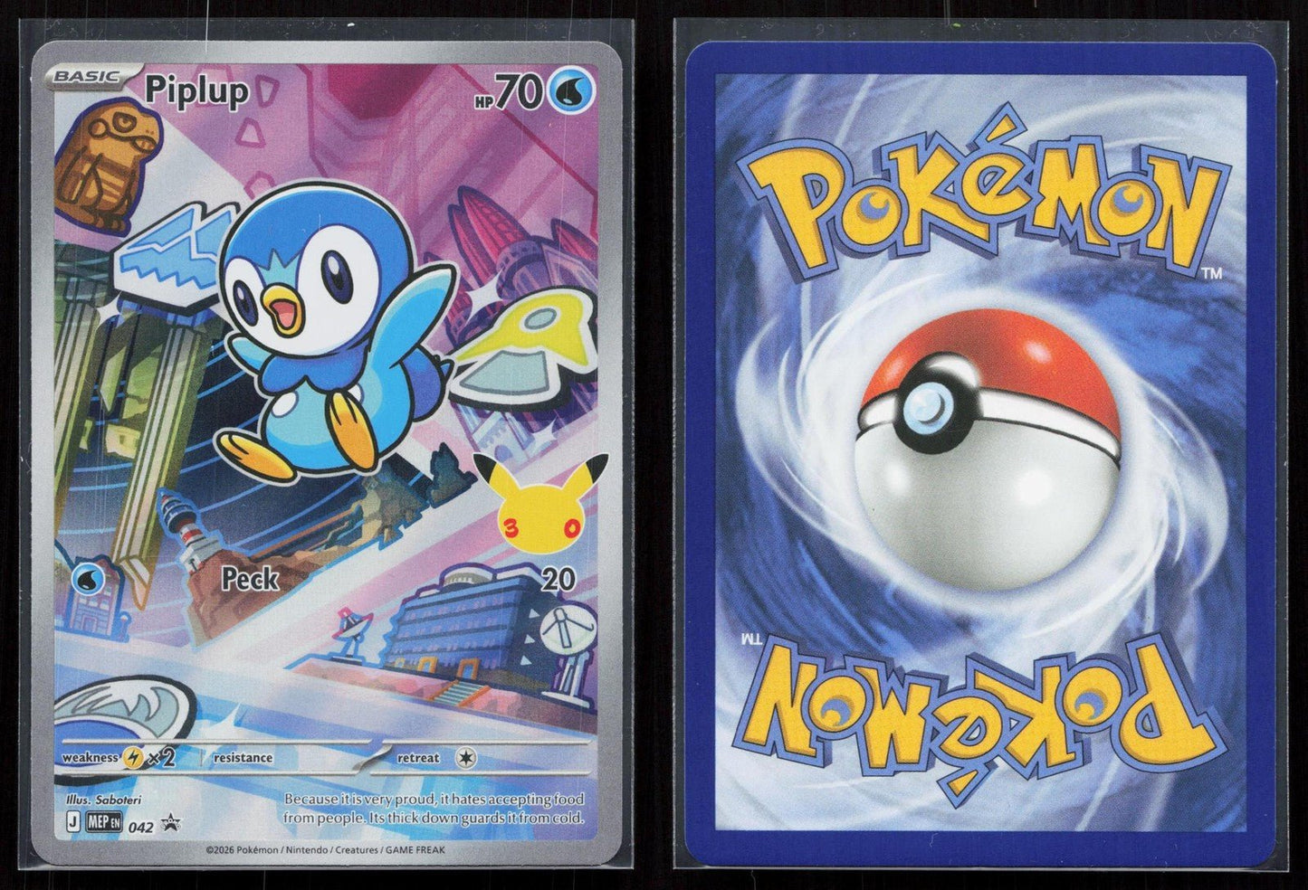 PIPLUP 042 ME: MEGA EVOLUTION PROMO NM - Mastercoins