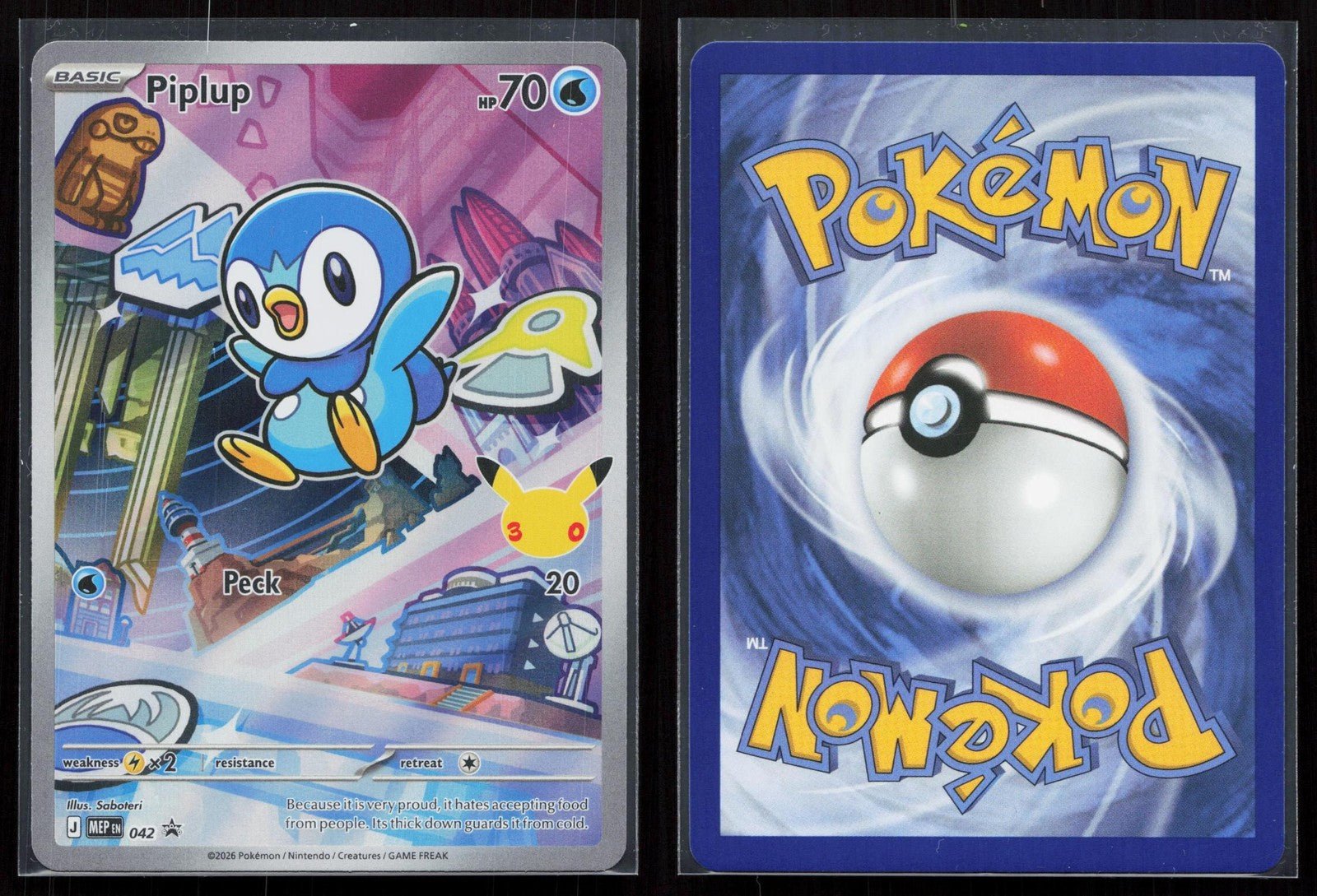 PIPLUP 042 ME: MEGA EVOLUTION PROMO NM - Mastercoins