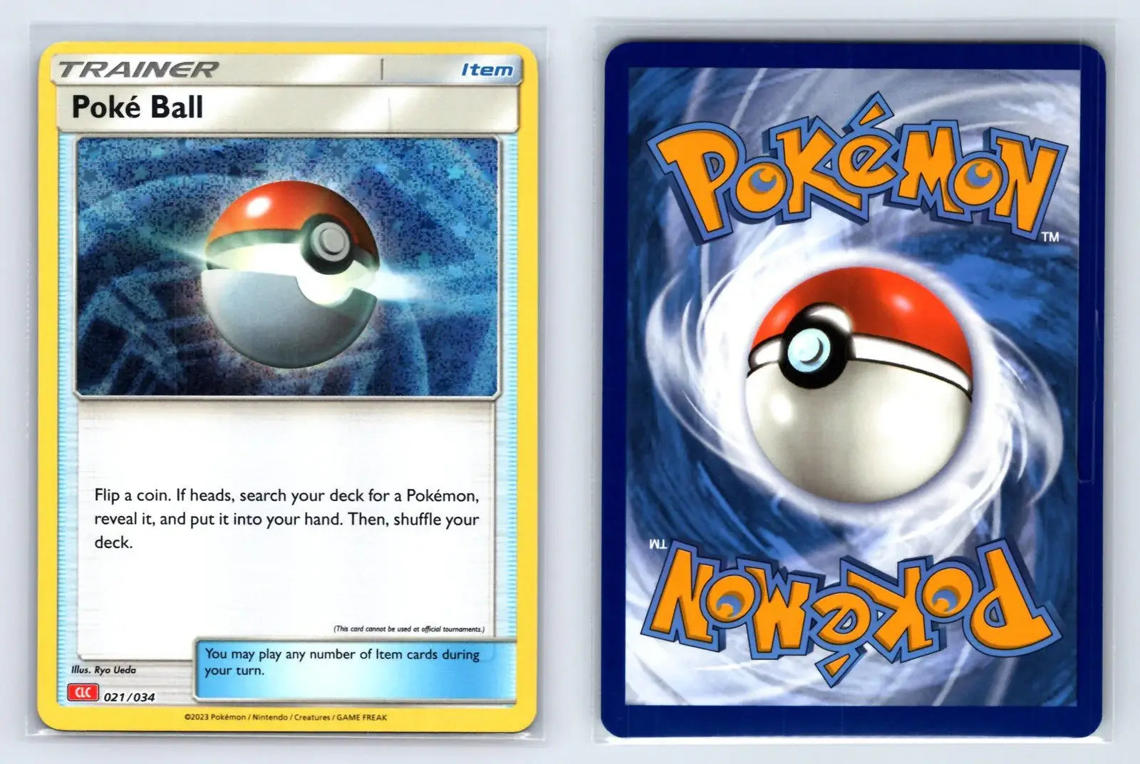 Poke Ball 021/034 Classic Collection CLC Pokemon Near Mint - Mastercoins