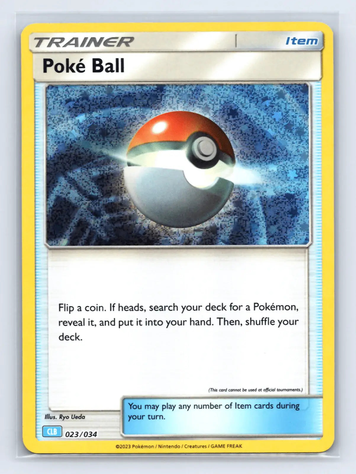 Poke Ball 023/034 TCG Classic Blastoise Pokemon Near Mint - Mastercoins