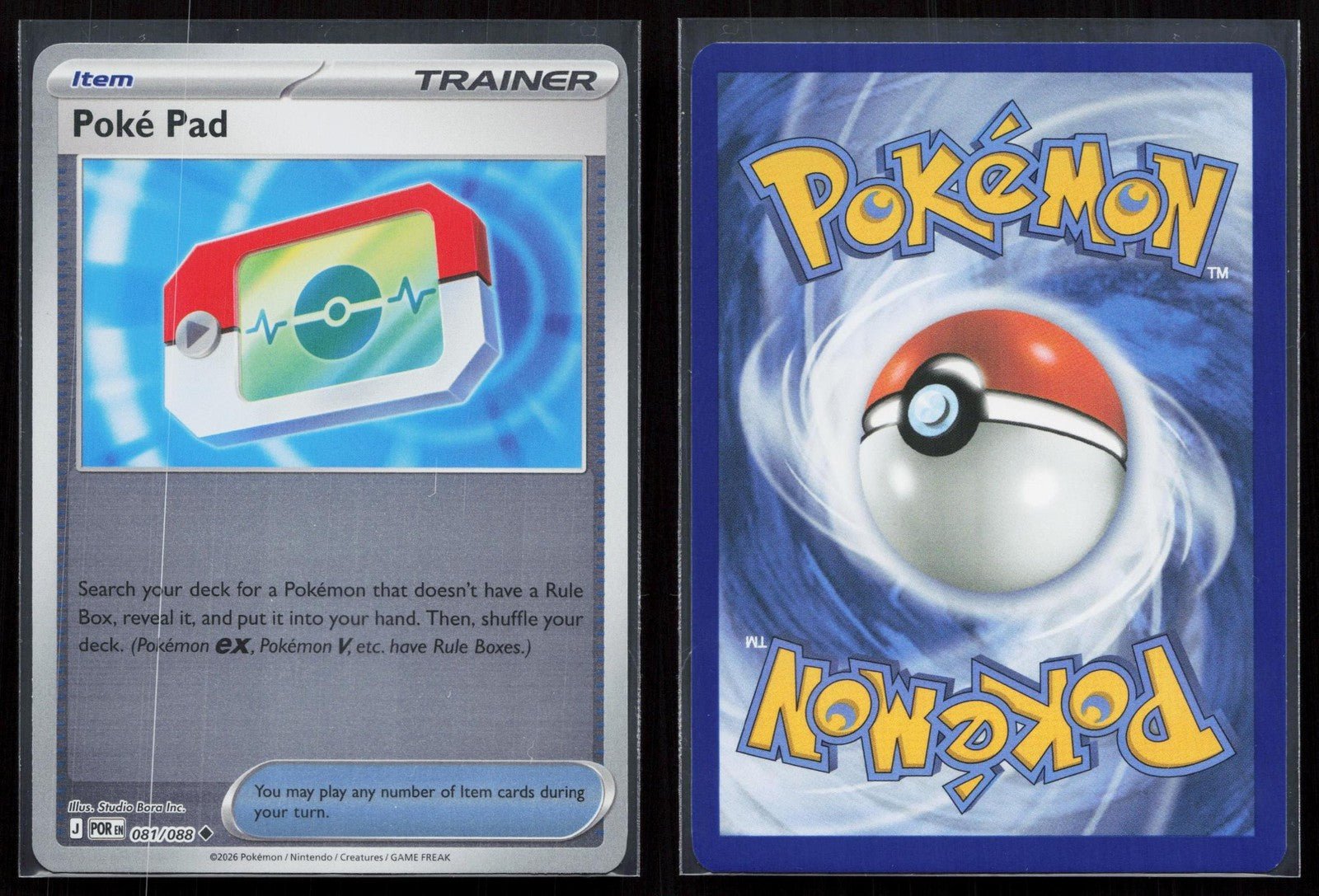 POKE PAD 081/088 PERFECT ORDER REVERSE HOLO NM - Mastercoins