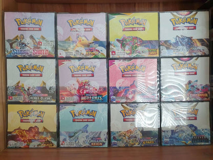 Pokemon Booster Box Premium Clear Protector - 10 Pcs (Extra Thick) - Mastercoins