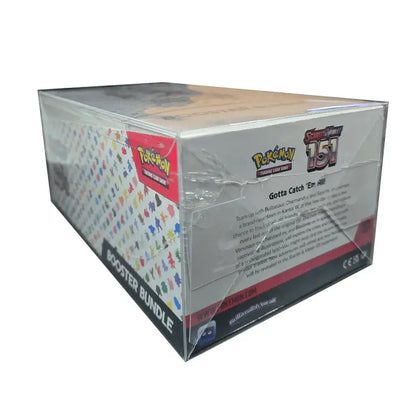 Pokemon Booster Bundle/Build and Battle Display Case Premium Protector (Extra Thick) - Mastercoins