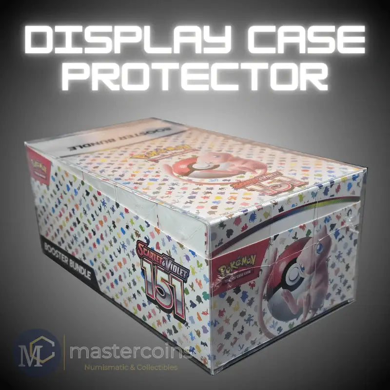 Pokemon Booster Bundle/Build and Battle Display Case Premium Protector (Extra Thick) - Mastercoins