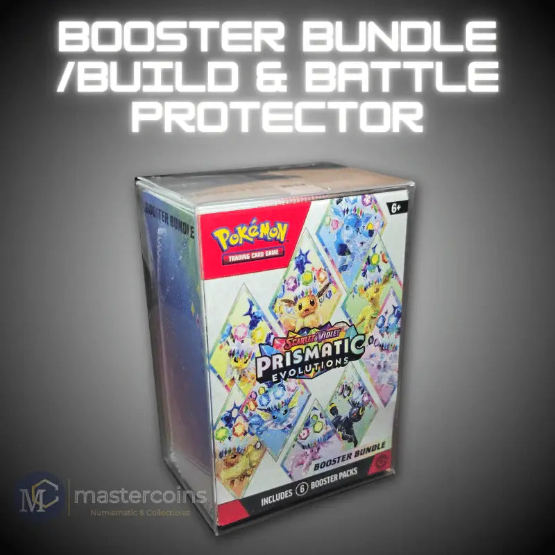Pokemon Booster Bundle/Build and Battle Premium Clear Protector (Extra Thick) - Mastercoins
