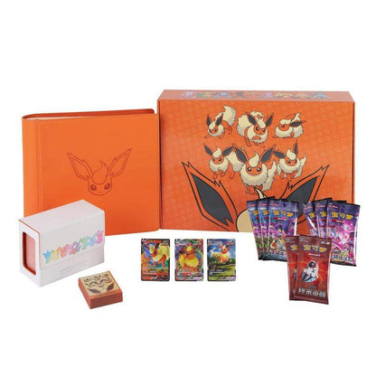 Pokemon Card Eeveelution Gift Box Simplified Chinese - Flareon - Mastercoins