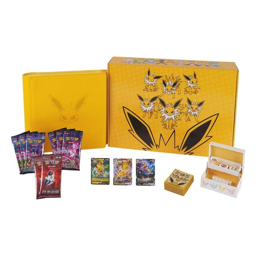 Pokemon Card Eeveelution Gift Box Simplified Chinese - Jolteon - Mastercoins