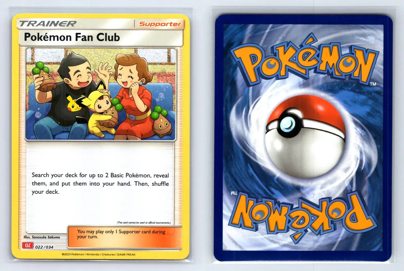 Pokemon Fan Club 022/034 Classic Collection CLC Pokemon Near Mint - Mastercoins