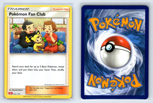 Pokemon Fan Club 022/034 Classic Collection CLC Pokemon Near Mint - Mastercoins