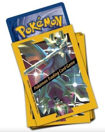 Pokemon Shiny Zacian & Zamazenta Sleeves - 65 Pcs - Mastercoins