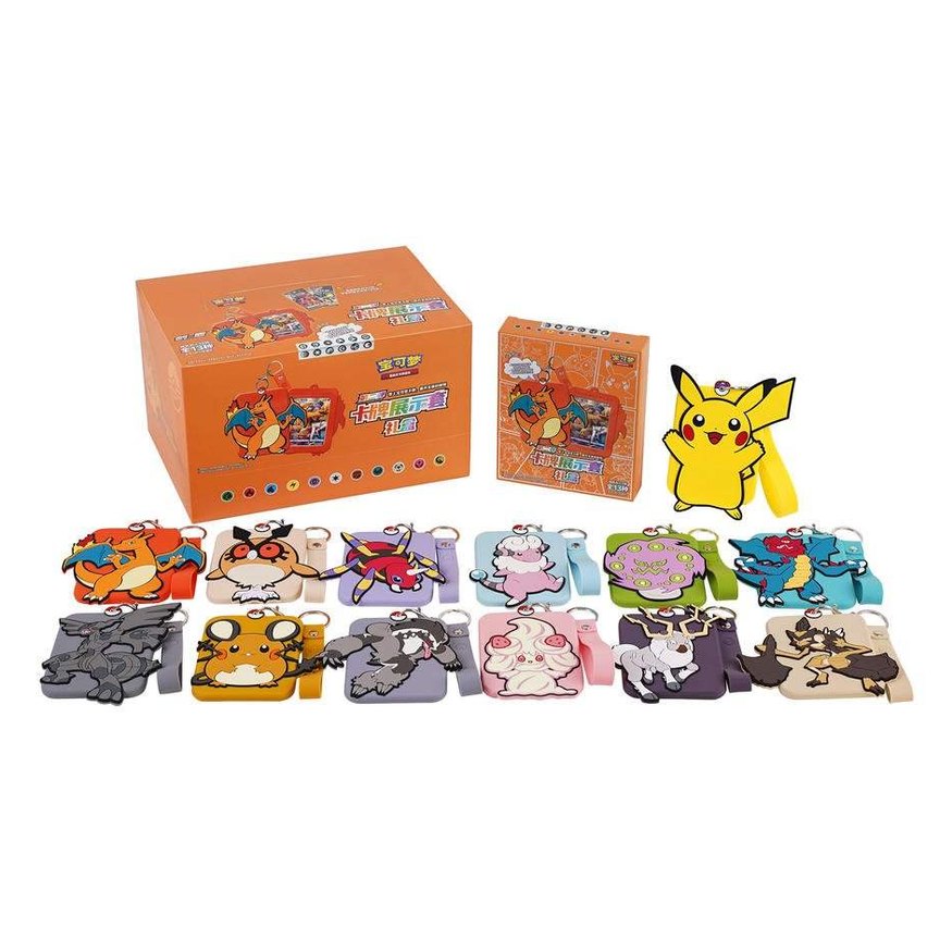 Pokemon Simplified Chinese Charizard Card Display Frame Gift Box - Mastercoins