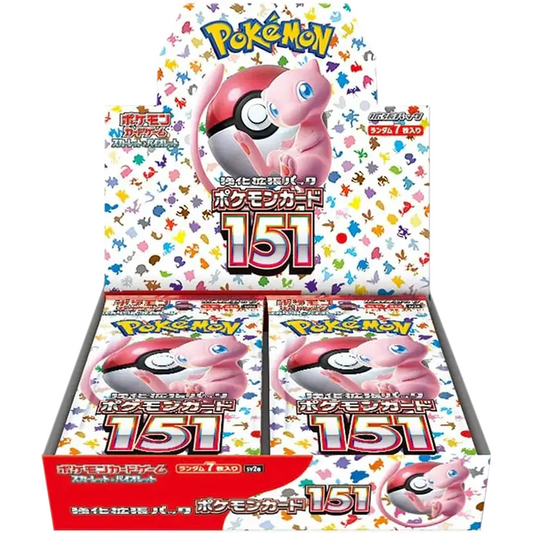 Pokémon TCG - 151 SV2A Booster Box Japanese - Mastercoins