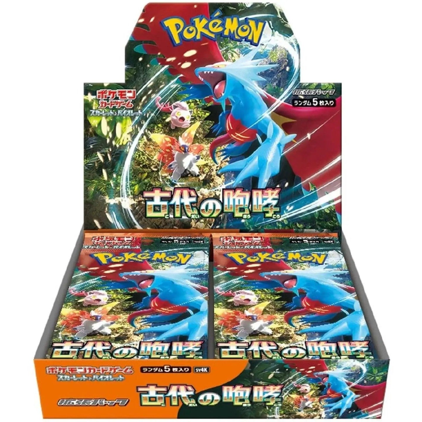 Pokémon TCG - Ancient Roar SV4K Booster Box Japanese - Mastercoins