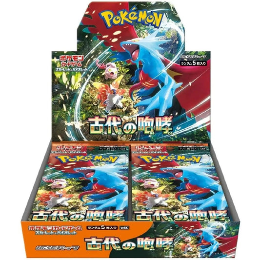 Pokémon TCG - Ancient Roar SV4K Booster Box Japanese - Mastercoins