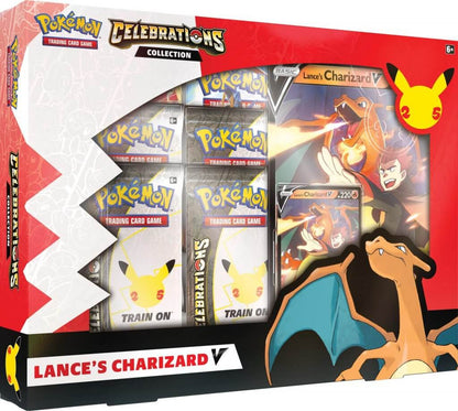 Pokémon TCG - Celebrations Collections - V Box (Lance’s Charizard V & Dark Sylveon V) - Mastercoins