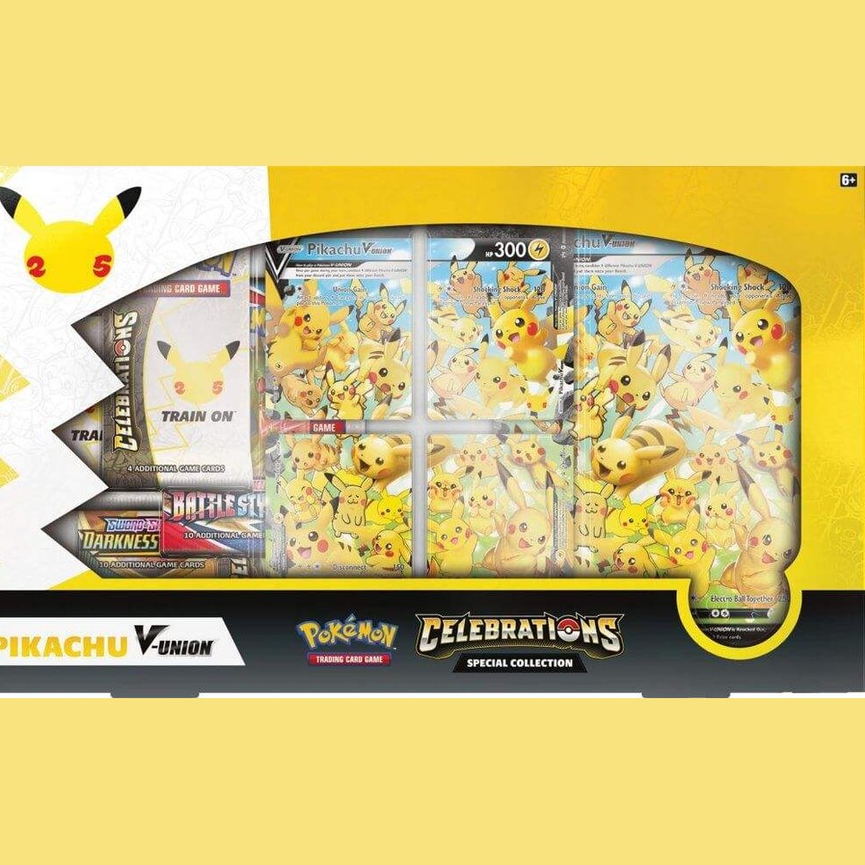 Pokemon TCG - Celebrations Special Collection - Pikachu V - Union - Mastercoins