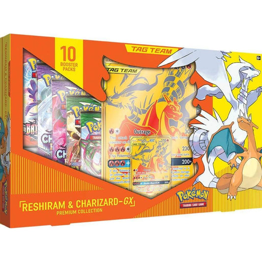 POKEMON TCG Charizard & Reshriam GX Premium Collection - Mastercoins