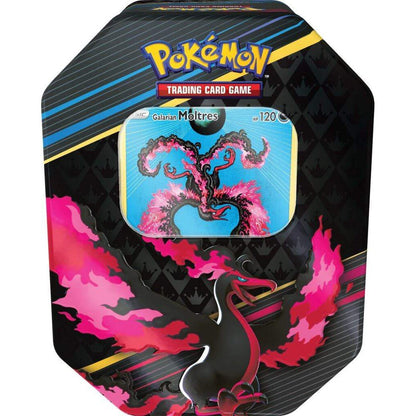 Pokémon TCG - Crown Zenith Tin - 4 Packs - (Galarian Articuno, Zapdos, Moltres) - Mastercoins