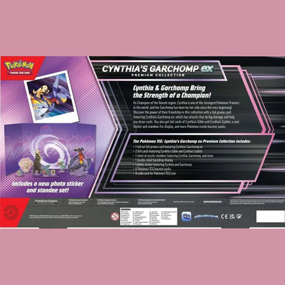Pokemon TCG Cynthia's Garchomp ex Premium Collection - Mastercoins