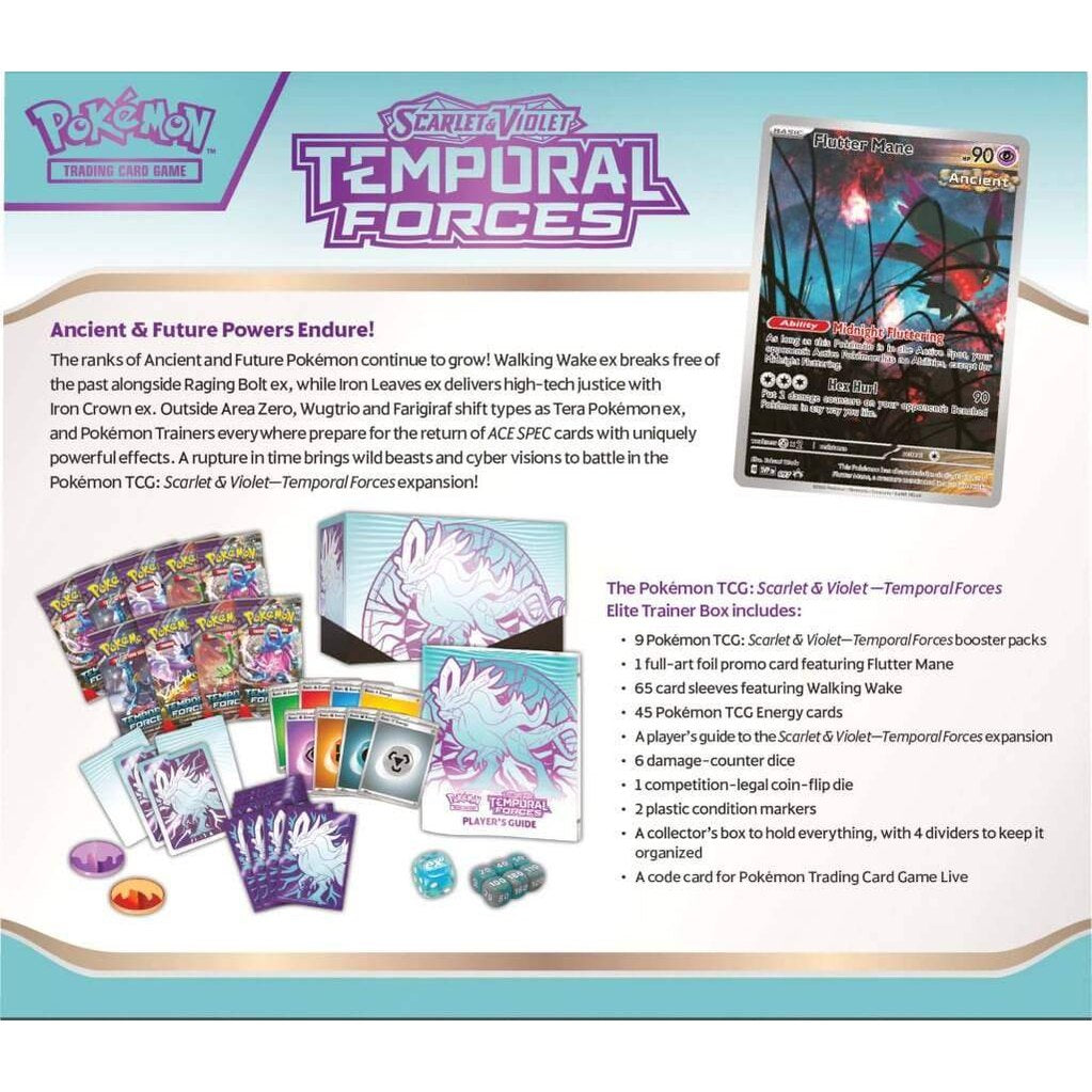 POKEMON TCG Elite Temporal Forces Trainer Box Pair - Mastercoins