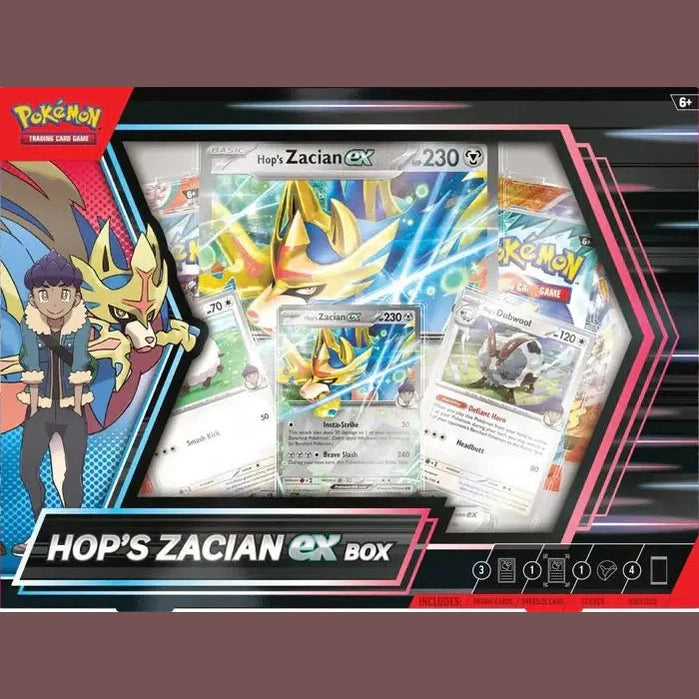 POKÉMON TCG: Hop's Zacian ex Box - Mastercoins