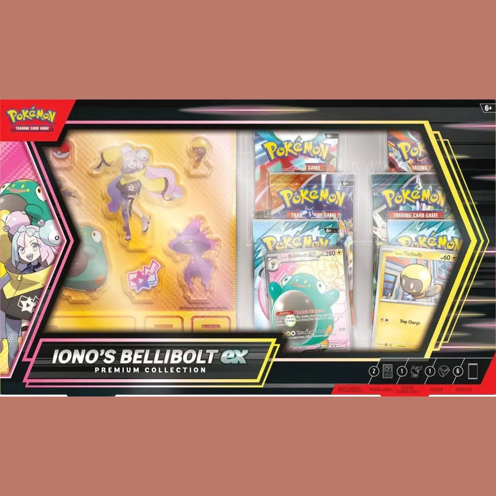 POKÉMON TCG: Iono's Bellibolt ex Premium Collection - Mastercoins
