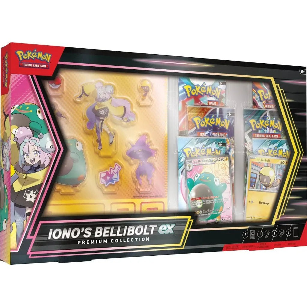 POKÉMON TCG: Iono's Bellibolt ex Premium Collection - Mastercoins