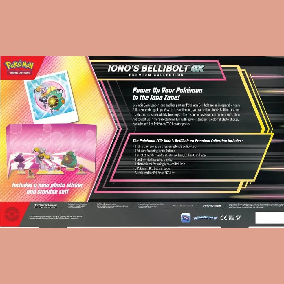 POKÉMON TCG: Iono's Bellibolt ex Premium Collection - Mastercoins
