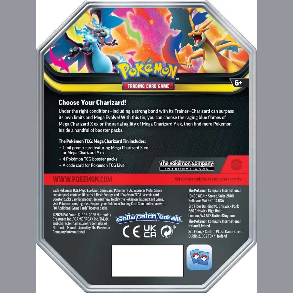 Pokémon TCG: Mega Charizard Tin - Mastercoins
