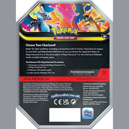 Pokémon TCG: Mega Charizard Tin - Mastercoins