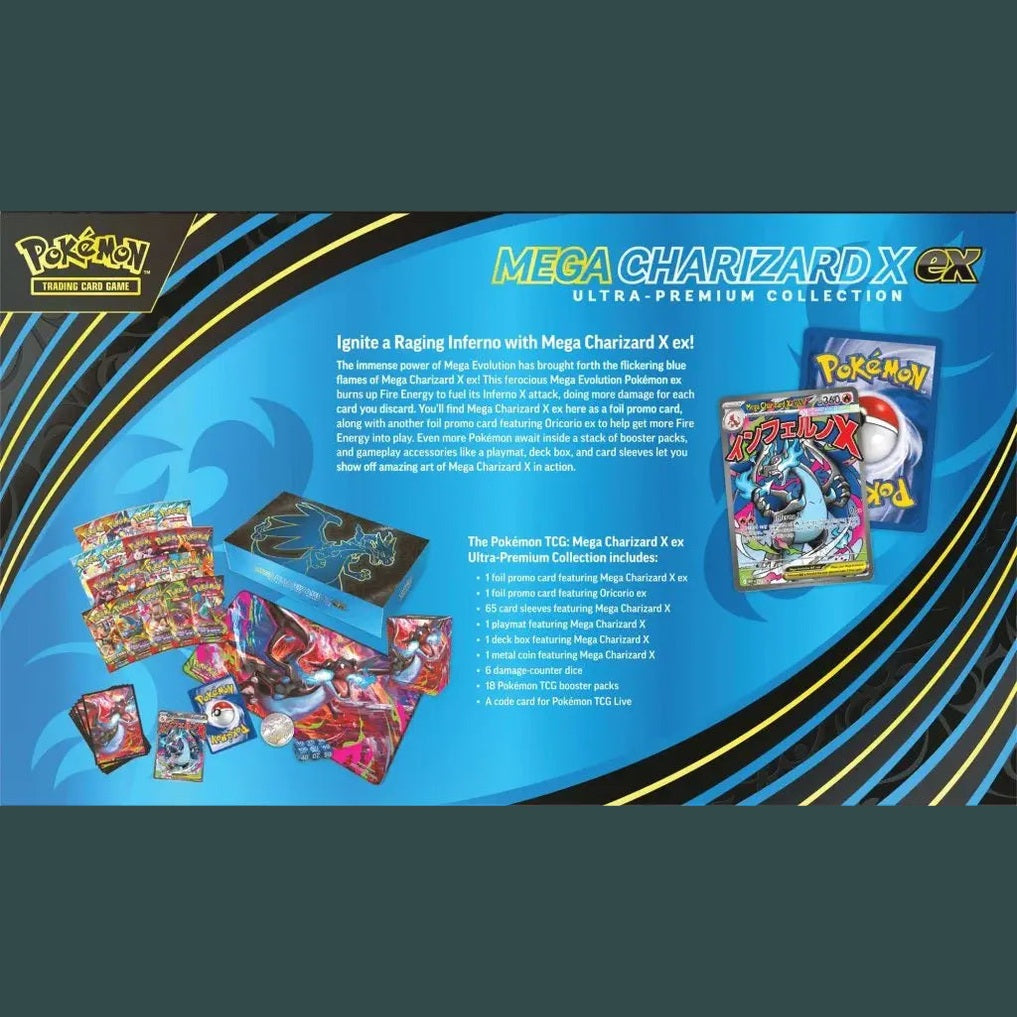 Pokemon TCG: Mega Charizard X ex Ultra - Premium Collection - Mastercoins