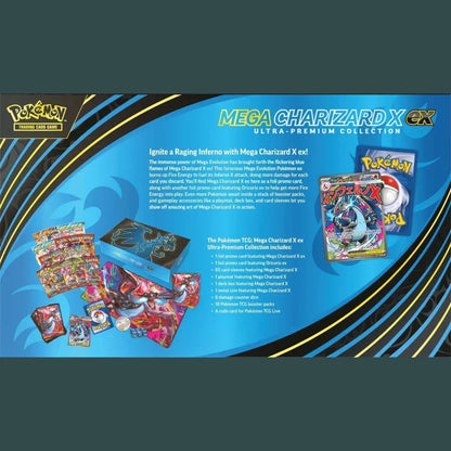 Pokemon TCG: Mega Charizard X ex Ultra - Premium Collection - Mastercoins