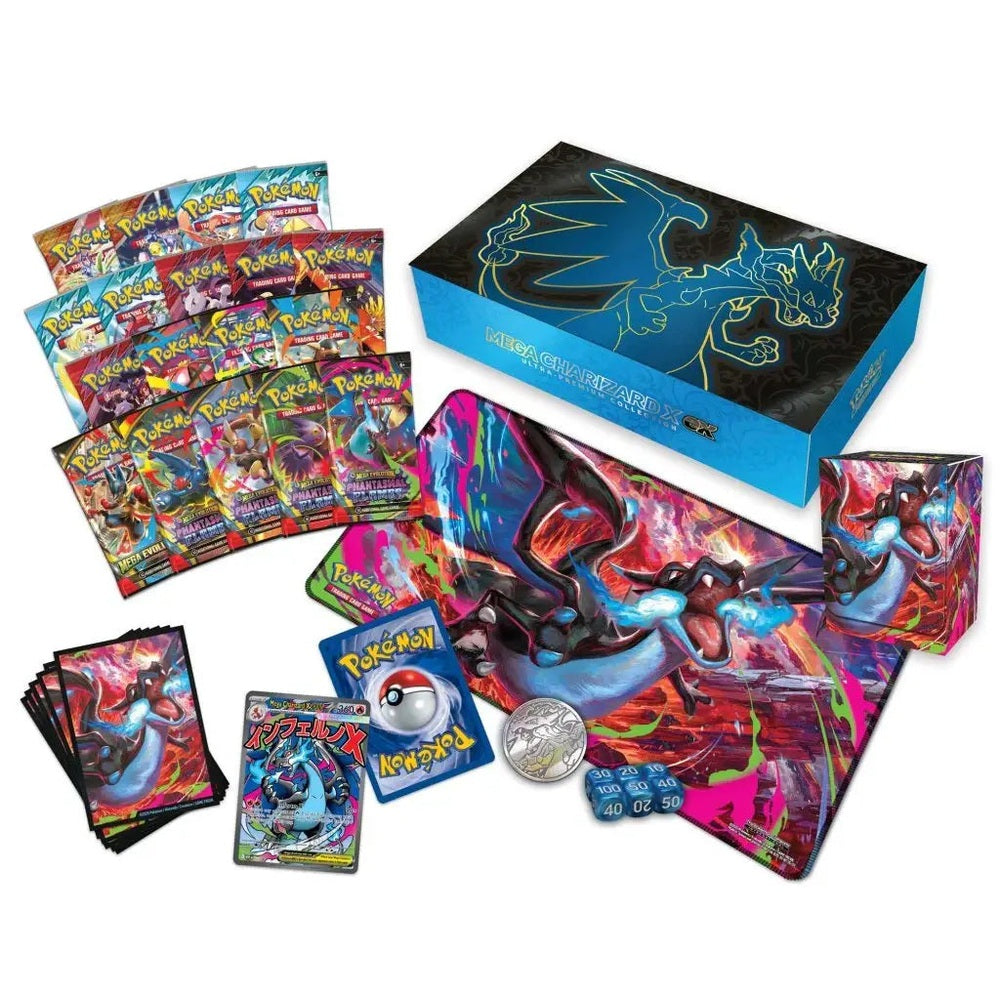 Pokemon TCG: Mega Charizard X ex Ultra - Premium Collection - Mastercoins