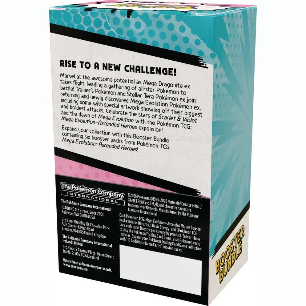 Pokémon TCG: Mega Evolution— Ascended Heroes Booster Bundle - Mastercoins