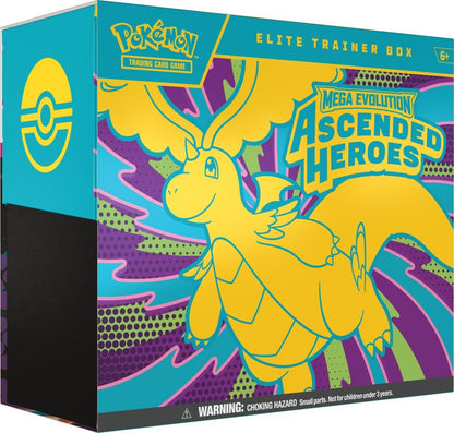 Pokémon TCG: Mega Evolution— Ascended Heroes Elite Trainer Box - Mastercoins