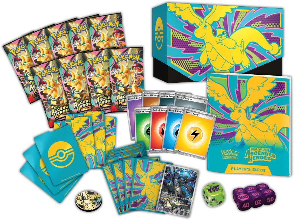 Pokémon TCG: Mega Evolution— Ascended Heroes Elite Trainer Box - Mastercoins
