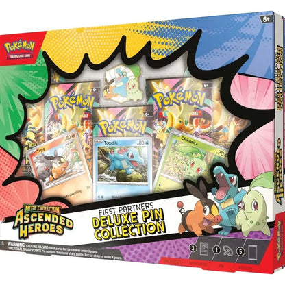 Pokémon TCG: Mega Evolution— Ascended Heroes First Partners Deluxe Pin Collection - Mastercoins