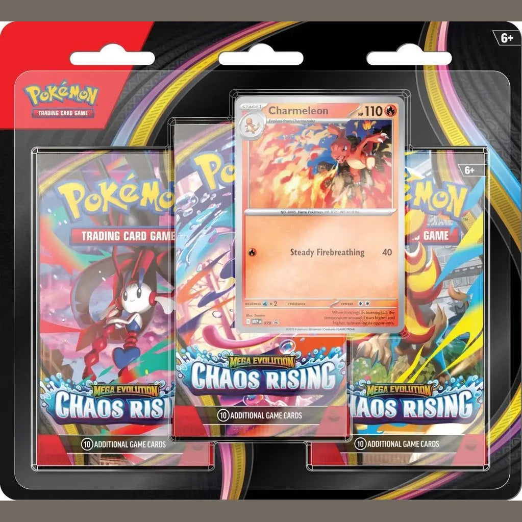 Pokémon TCG: Mega Evolution Chaos Rising 3 - Booster Blister - Mastercoins