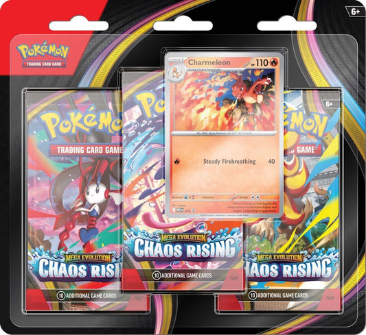 Pokémon TCG: Mega Evolution Chaos Rising 3 - Booster Blister - Mastercoins