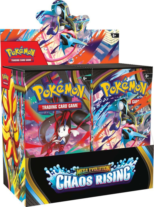 Pokémon TCG: Mega Evolution Chaos Rising Booster Box - Mastercoins