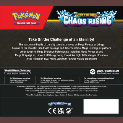 Pokémon TCG: Mega Evolution Chaos Rising Booster Box - Mastercoins