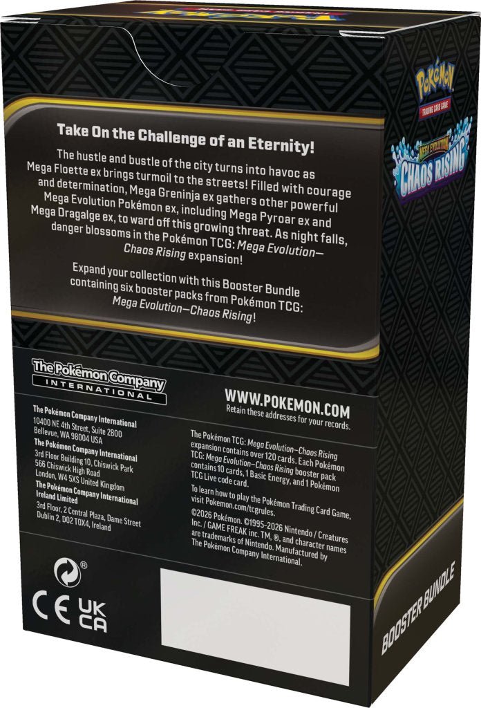 Pokémon TCG: Mega Evolution Chaos Rising Booster Bundle - Mastercoins