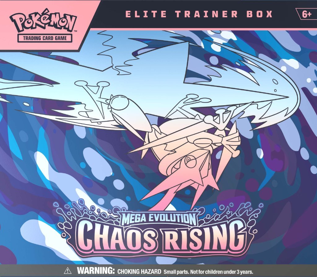 Pokémon TCG: Mega Evolution Chaos Rising Elite Trainer Box - Mastercoins