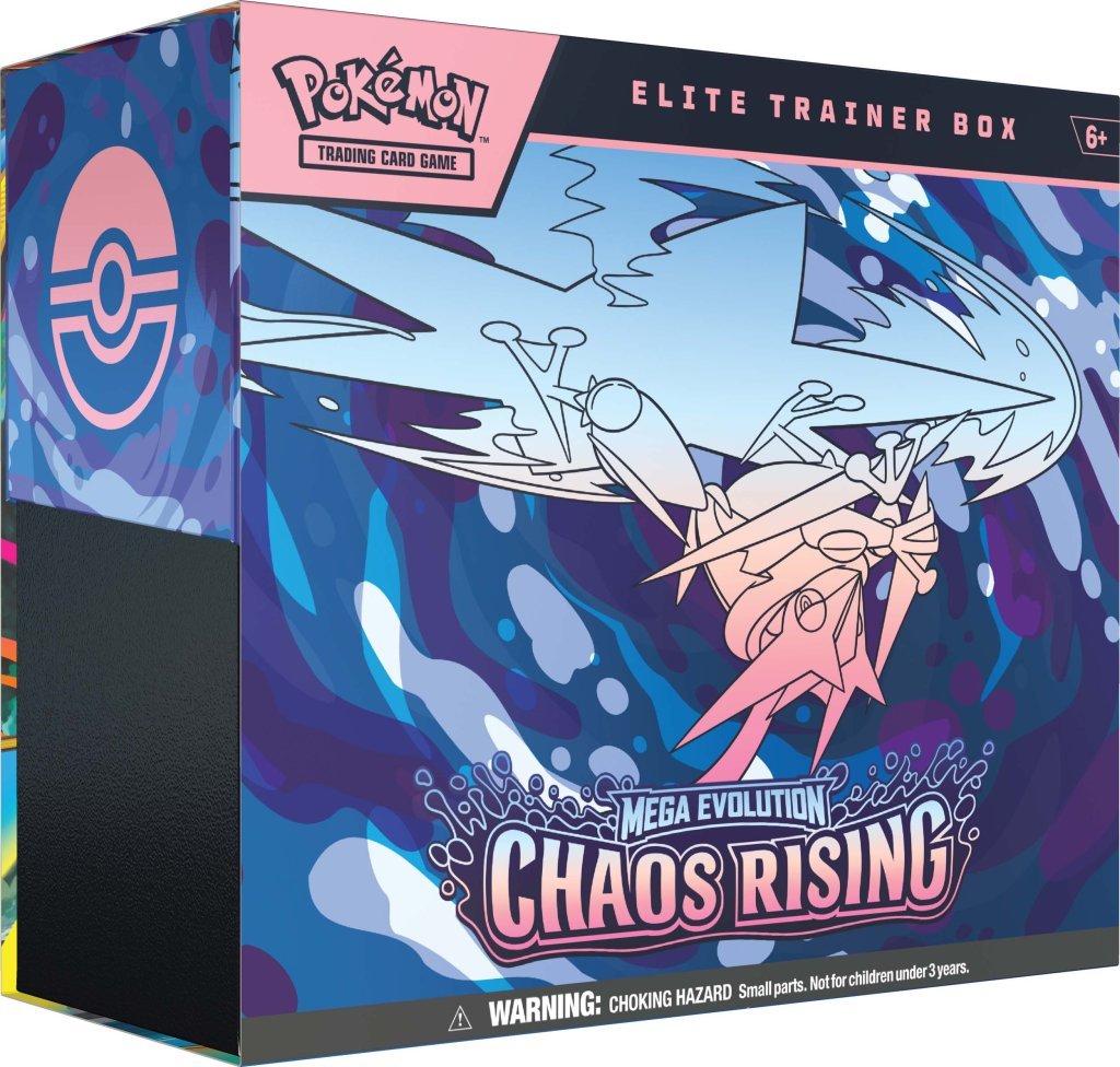 Pokémon TCG: Mega Evolution Chaos Rising Elite Trainer Box - Mastercoins