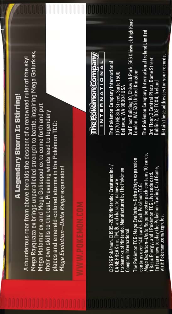 Pokémon TCG: Mega Evolution—Delta Reign Booster Box - Mastercoins