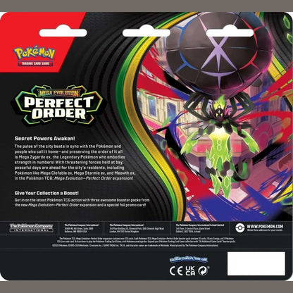 Pokémon TCG: Mega Evolution—Perfect Order 3 - Booster Blister - Mastercoins