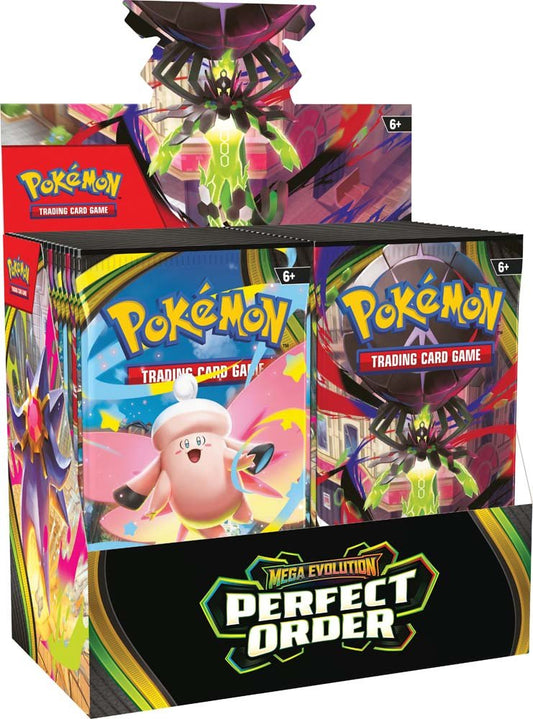 Pokémon TCG: Mega Evolution - Perfect Order Booster Box - Mastercoins
