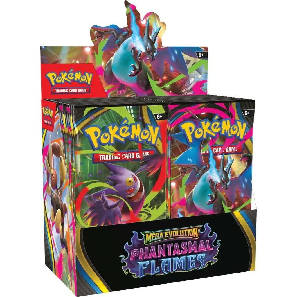 Pokemon TCG: Mega Evolution - Phantasmal Flames Booster Box - Mastercoins