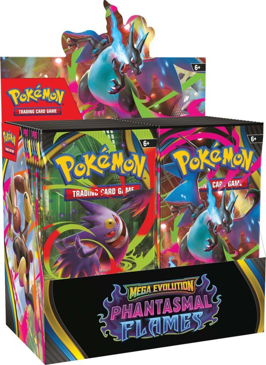 Pokemon TCG: Mega Evolution - Phantasmal Flames Booster Box - Mastercoins