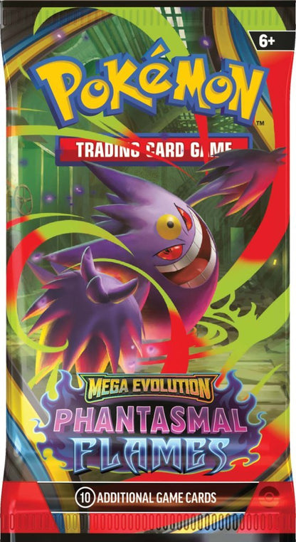 Pokemon TCG: Mega Evolution - Phantasmal Flames Booster Pack - Mastercoins